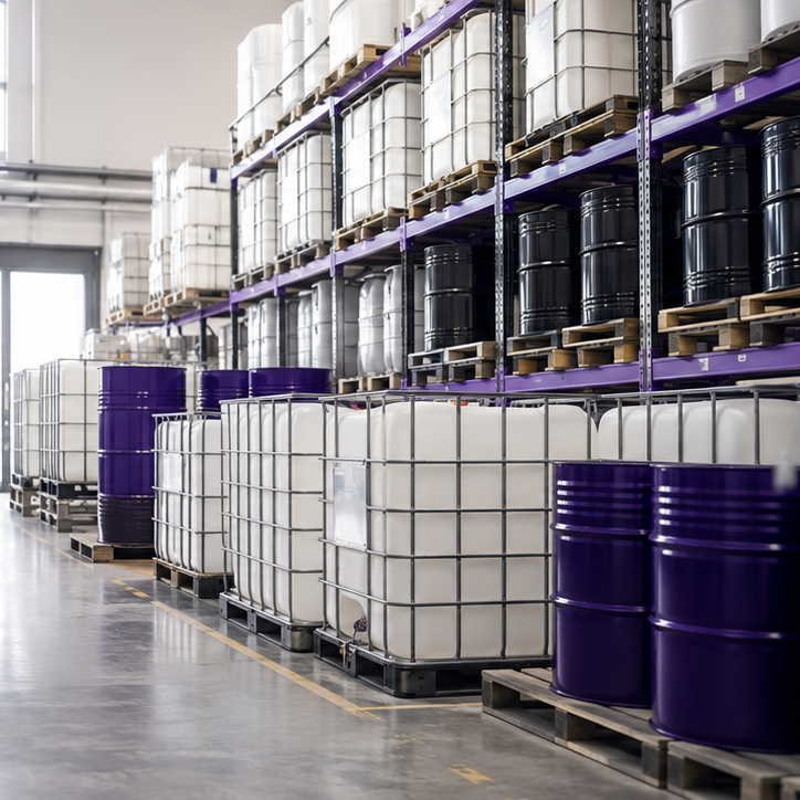 Organised chemical products prepared for reliable supply